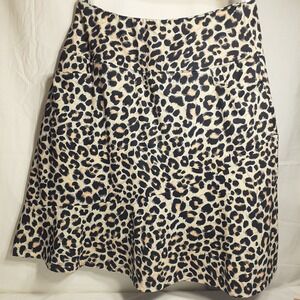 G Gradual Animal Print Skorts Women's Size Large Ruffle Bottom Golf Active Ware‎